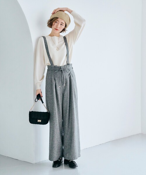 grove（グローブ）の「◆【洗える】大人気！毛玉軽減プルオーバーニット（ニット/セーター・レディース・オフホワイト/ホワイト系5/ライトブルー/ブラック/オレンジ・02/03/01/05/04）」の7枚目の写真