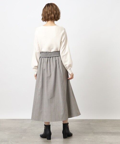 grove（グローブ）の「◆【洗える】大人気！毛玉軽減プルオーバーニット（ニット/セーター・レディース・オフホワイト/ホワイト系5/ライトブルー/ブラック/オレンジ・02/03/01/05/04）」の10枚目の写真