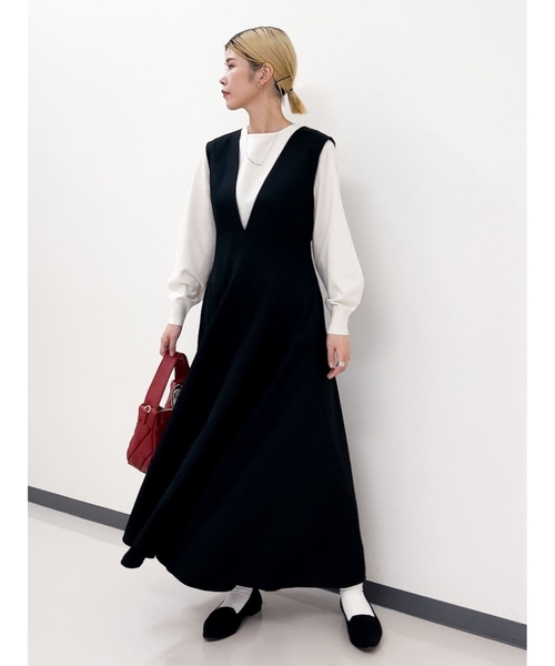 grove（グローブ）の「◆【洗える】大人気！毛玉軽減プルオーバーニット（ニット/セーター・レディース・オフホワイト/ホワイト系5/ライトブルー/ブラック/オレンジ・02/03/01/05/04）」の14枚目の写真