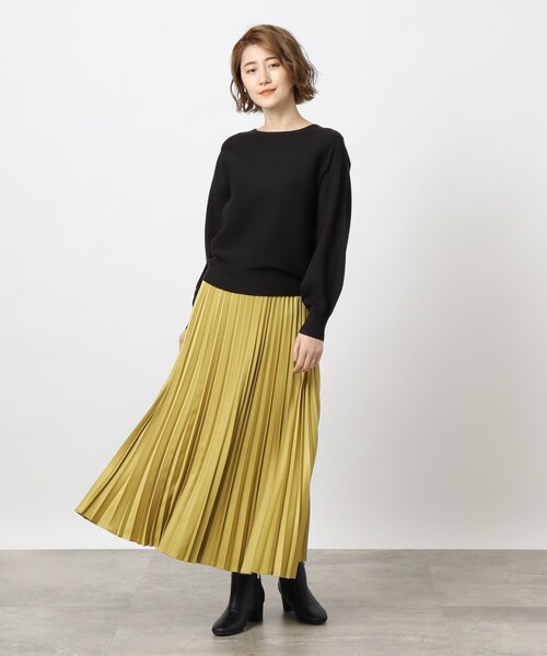 grove（グローブ）の「◆【洗える】大人気！毛玉軽減プルオーバーニット（ニット/セーター・レディース・オフホワイト/ホワイト系5/ライトブルー/ブラック/オレンジ・02/03/01/05/04）」の17枚目の写真