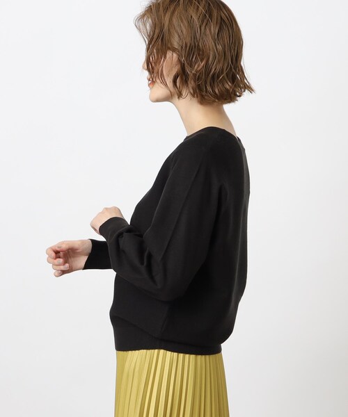 grove（グローブ）の「◆【洗える】大人気！毛玉軽減プルオーバーニット（ニット/セーター・レディース・オフホワイト/ホワイト系5/ライトブルー/ブラック/オレンジ・02/03/01/05/04）」の21枚目の写真