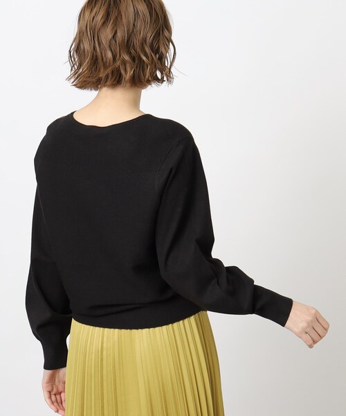 grove（グローブ）の「◆【洗える】大人気！毛玉軽減プルオーバーニット（ニット/セーター・レディース・オフホワイト/ホワイト系5/ライトブルー/ブラック/オレンジ・02/03/01/05/04）」の22枚目の写真