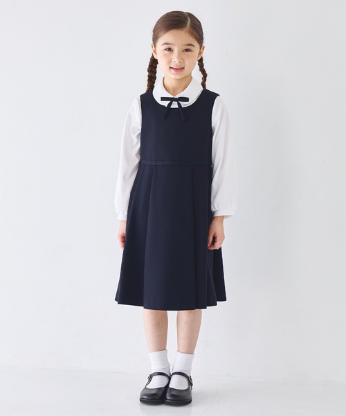 CHOPIN（ショパン）の「【お受験】ジャンパースカートスーツ３点セット(キッズ/90~130cm)（スーツセット・キッズ・ネイビー・120cm/130cm/115cm/120B/110cm/100cm/90cm）」の18枚目の写真