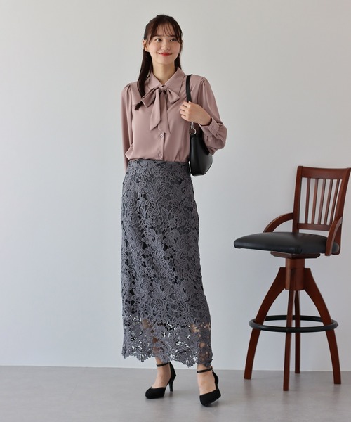 BLUEEAST(ブルーイースト)の「フラワーレースパンプス(パンプス・レディース・ベージュ/ブラック・SMALL/MEDIUM/LARGE)」の17枚目の写真