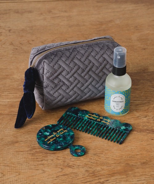 BIRTHDAY BAR（バースデイバー）の「アセチ コンパクトミラー（手鏡/メイクミラー・レディース・ブラウン/オレンジ/グリーン/アイボリー/ブラック/ブルー・フリー）」の12枚目の写真