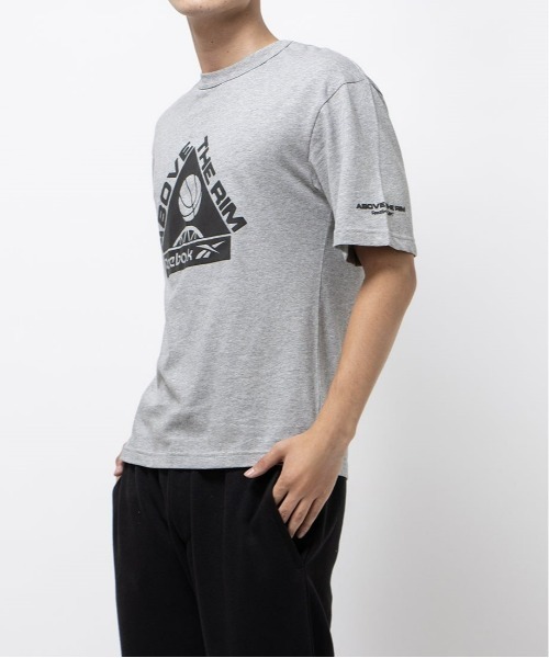 Reebok(リーボック)の「バスケットボール アート グラフィック Tシャツ / BB ATR GRAPHIC TEE(Tシャツ/カットソー・メンズ・ヘザーグレー/ブラック/ホワイト・X-SMALL/LARGE/X-LARGE/MEDIUM/SMALL/XX-LARGE)」の3枚目の写真