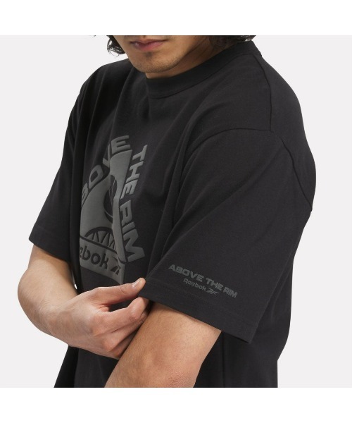 Reebok(リーボック)の「バスケットボール アート グラフィック Tシャツ / BB ATR GRAPHIC TEE(Tシャツ/カットソー・メンズ・ヘザーグレー/ブラック/ホワイト・X-SMALL/LARGE/X-LARGE/MEDIUM/SMALL/XX-LARGE)」の7枚目の写真