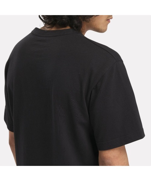 Reebok(リーボック)の「バスケットボール アート グラフィック Tシャツ / BB ATR GRAPHIC TEE(Tシャツ/カットソー・メンズ・ヘザーグレー/ブラック/ホワイト・X-SMALL/LARGE/X-LARGE/MEDIUM/SMALL/XX-LARGE)」の10枚目の写真