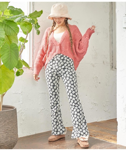 anap mimpi(アナップミンピ)の「ドルマンショート丈カーディガン(カーディガン/ボレロ・レディース・グレイッシュベージュ/ピンク・FREE)」の11枚目の写真