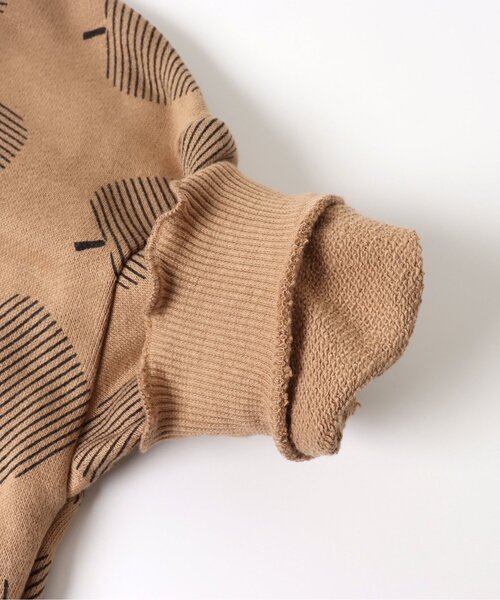 BREEZE（ブリーズ）の「【リンク】総柄ボディスーツ（肌着・キッズ・キャメル/アイボリー/ワインレッド・80/70）」の11枚目の写真