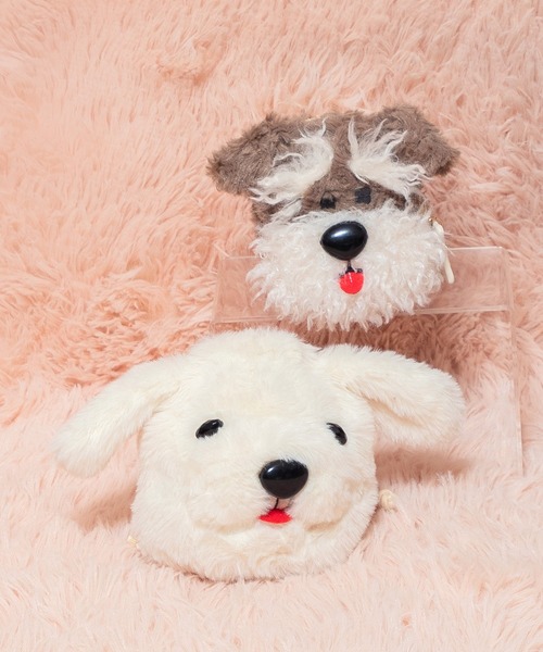 ACCOMMODE（アコモデ）の「ドッグファー巾着ポーチ（ポーチ・レディース・その他3/その他2/その他1・FREE）」の5枚目の写真