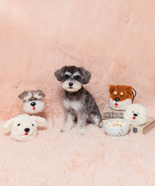 ACCOMMODE（アコモデ）の「ドッグファー巾着ポーチ（ポーチ・レディース・その他3/その他2/その他1・FREE）」の6枚目の写真