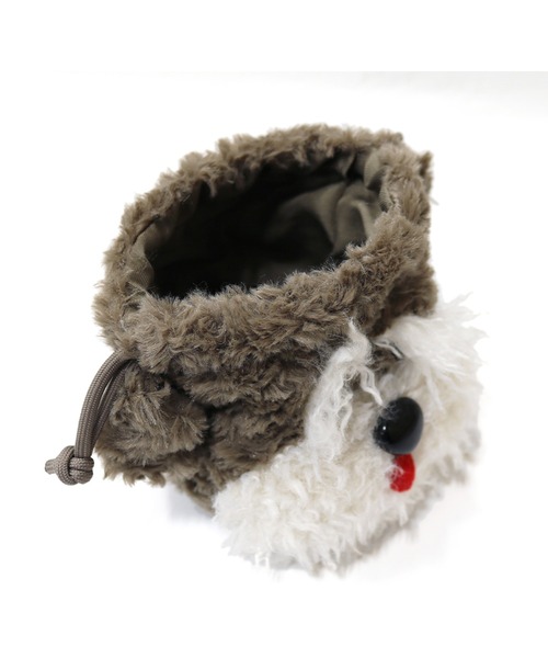 ACCOMMODE（アコモデ）の「ドッグファー巾着ポーチ（ポーチ・レディース・その他3/その他2/その他1・FREE）」の15枚目の写真