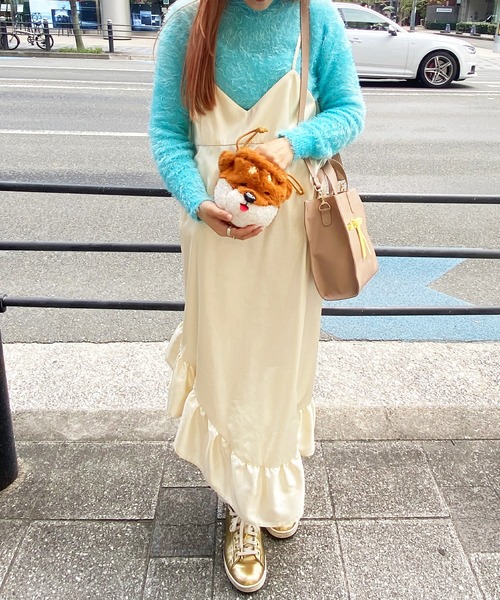 セール】ドッグファー巾着ポーチ（ポーチ）｜ACCOMMODE（アコモデ）の