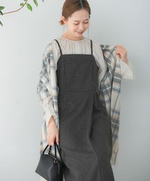 URBAN RESEARCH ROSSO WOMEN | ストレートツイードキャミワンピース(ワンピース)