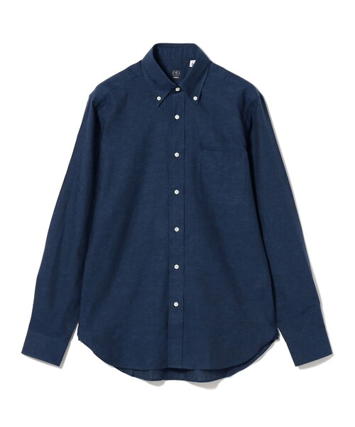 BEAMS F リネン シャツ ボタンダウン BEAMS F（ビームスエフ）の「BEAMS F / リネン プルオーバー