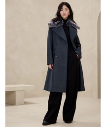 BANANAREPUBLICバナナリパブリックエコファーロングテディーベアコート BANANA REPUBLIC FACTORY STORE（バナナリパブリック ファクトリー