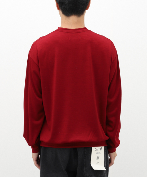 marka（マーカ）の「【MARKA / マーカ】CREW NECK（ニット/セーター・メンズ・レッド/ブラウン/ブラック・2/3）」の7枚目の写真