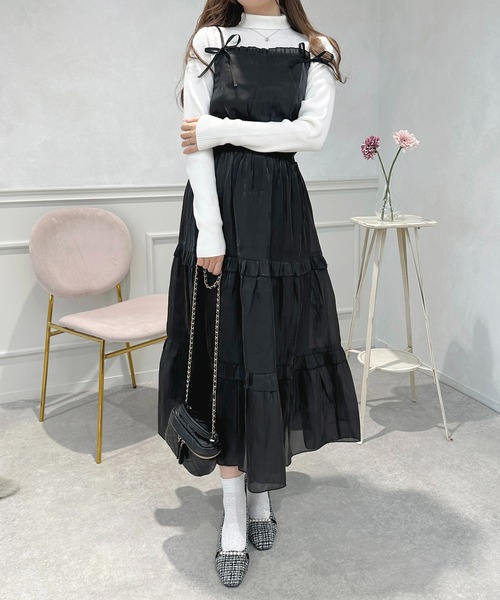 シャイニークロスキャミワンピース【ZOZOTOWN限定アイテム