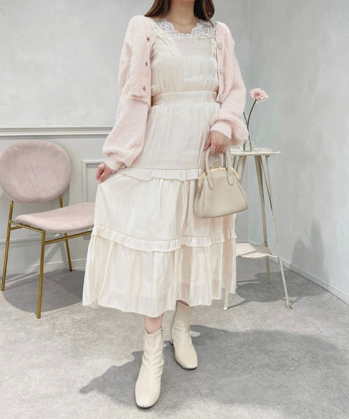シャイニークロスキャミワンピース【ZOZOTOWN限定アイテム