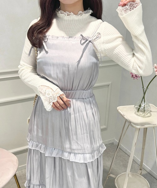 シャイニークロスキャミワンピース【ZOZOTOWN限定アイテム