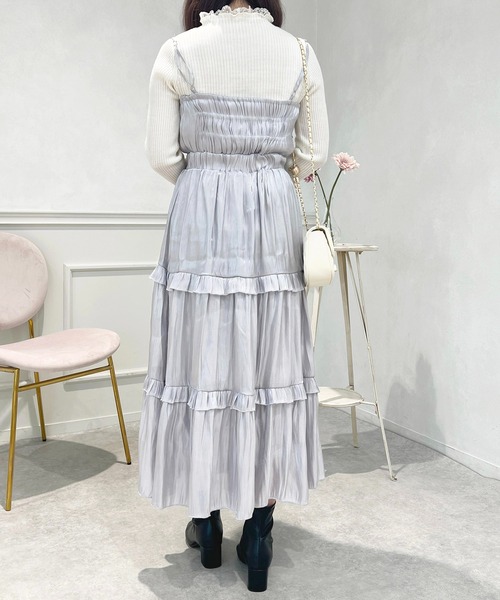 シャイニークロスキャミワンピース【ZOZOTOWN限定アイテム