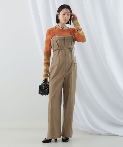 Ray BEAMS（レイビームス）の「Ray BEAMS / グラデーション プリント Tシャツ（Tシャツ/カットソー・レディース・オレンジ/ブルー・ONE SIZE）」の10枚目の写真