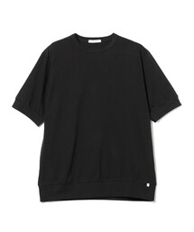 ANTICIPO / コットンスムース クルーネック Tシャツ
