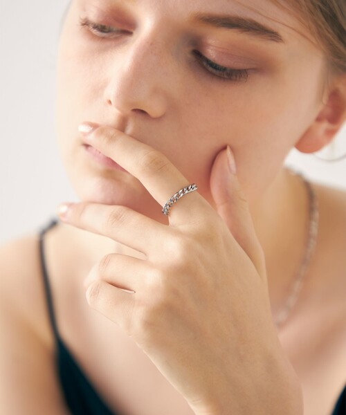 ZOZOTOWN限定】キヘイチェーン リング（リング）｜ete（エテ）の