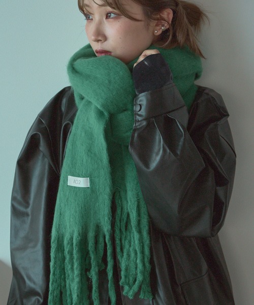 Plane muffler / 無地マフラー（マフラー）｜AO2（アオズ）の