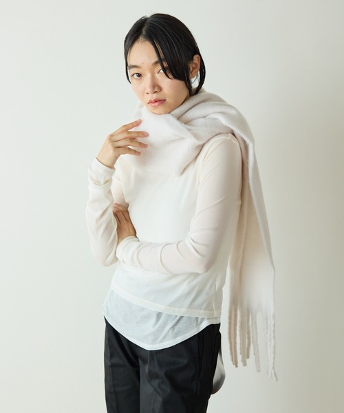 Plane muffler / 無地マフラー（マフラー）｜AO2（アオズ）の