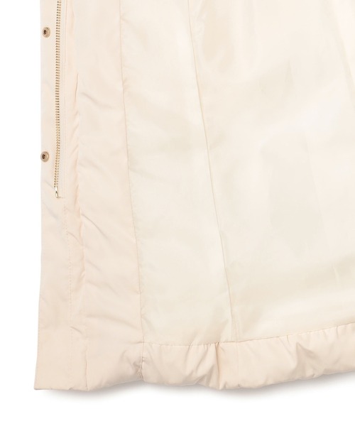 LAISSE PASSE(レッセパッセ)の「ロングダウンコート(ダウンジャケット/コート・レディース・ブラック/アイボリー/スモークピンク・SMALL/MEDIUM)」の16枚目の写真