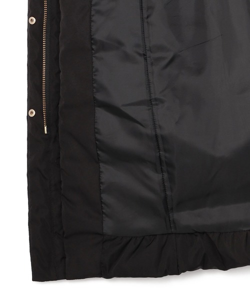 LAISSE PASSE(レッセパッセ)の「ロングダウンコート(ダウンジャケット/コート・レディース・ブラック/アイボリー/スモークピンク・SMALL/MEDIUM)」の17枚目の写真