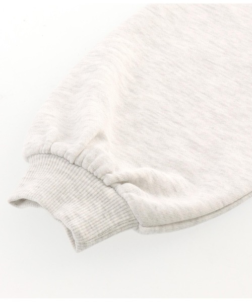 ANAP kids（アナップキッズ）の「バックレイヤード風裏毛スウェットチュニック（スウェット・キッズ・ブラック/ラベンダー/ライトグレー・130cm/110cm/120cm）」の20枚目の写真