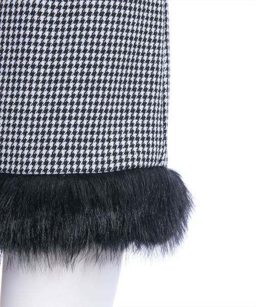 clear（クリア）の「裾ファーミニスカート（スカート・レディース・ブラック系その他/ブラック・M/S）」の9枚目の写真