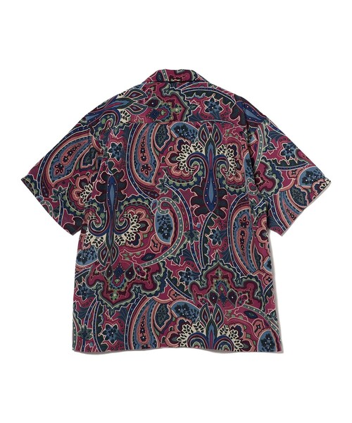 BEAMS（ビームス）の「BEAMS / プリント ルーズ オープンカラーシャツ（シャツ/ブラウス・メンズ・ライム/パープル・SMALL/MEDIUM/LARGE/X-LARGE）」の21枚目の写真