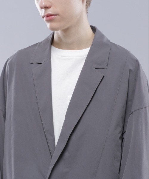 MANASTASH（マナスタッシュ）の「MANASTASH/マナスタッシュ/EXTRA MILE 1B JACKET/エクストラマイル　1ボタンジャケット（テーラードジャケット・メンズ・ブラック/グレー・M/L）」の7枚目の写真