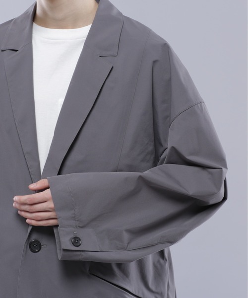 MANASTASH（マナスタッシュ）の「MANASTASH/マナスタッシュ/EXTRA MILE 1B JACKET/エクストラマイル　1ボタンジャケット（テーラードジャケット・メンズ・ブラック/グレー・M/L）」の8枚目の写真