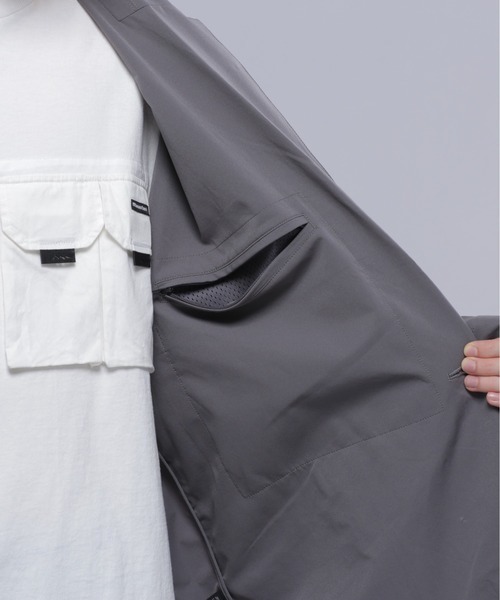 MANASTASH（マナスタッシュ）の「MANASTASH/マナスタッシュ/EXTRA MILE 1B JACKET/エクストラマイル　1ボタンジャケット（テーラードジャケット・メンズ・ブラック/グレー・M/L）」の12枚目の写真