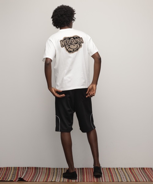 セール】Schott/ショット/TｰSHIRT 'CHENILLE BULLDOG'/Tシャツ