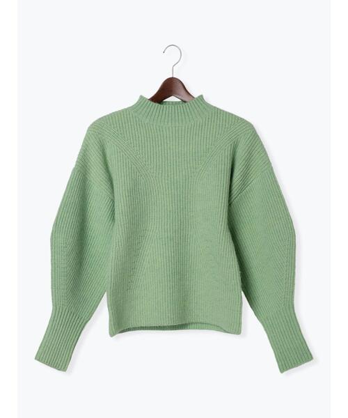 Te chichi（テチチ）の「ウエストカーブドルマンスリーブニット（ニット/セーター・レディース・グレー/オレンジ/グリーン・F）」の18枚目の写真