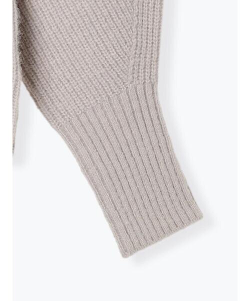 Te chichi（テチチ）の「ウエストカーブドルマンスリーブニット（ニット/セーター・レディース・グレー/オレンジ/グリーン・F）」の14枚目の写真