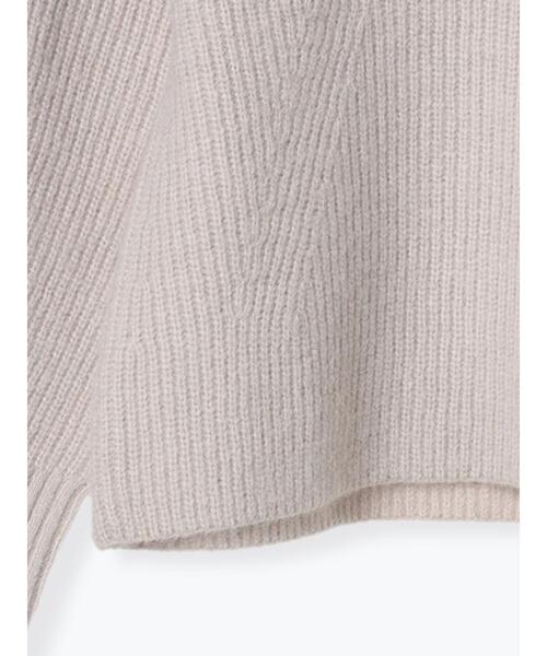 Te chichi（テチチ）の「ウエストカーブドルマンスリーブニット（ニット/セーター・レディース・グレー/オレンジ/グリーン・F）」の13枚目の写真