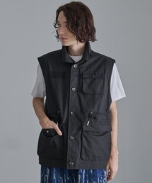 Revo. | 【Revo.】スタンドカラーミリタリーベスト/メンズ(ベスト)