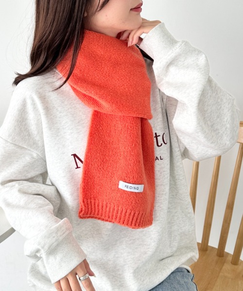CLEA（クレア）の「ショートニットマフラー（マフラー）」 - WEAR