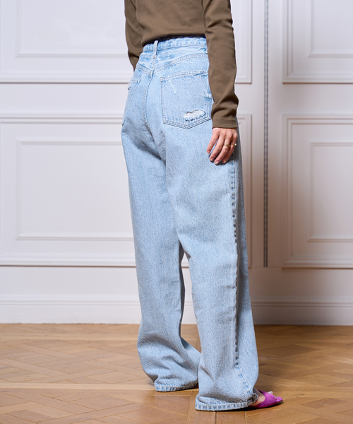 IENA LA BOUCLE(イエナラブークル)の「【RED CARD TOKYO / レッドカード トーキョー】TIMELESS Dakota デニムパンツ(デニムパンツ・レディース・ブルー系その他・23/24/25/22)」の6枚目の写真