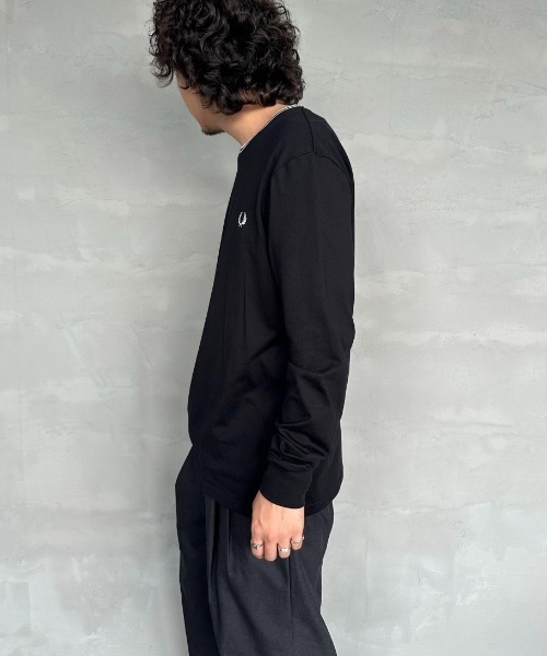 FRED PERRY/フレッドペリー] ツインティップライン ワンポイント