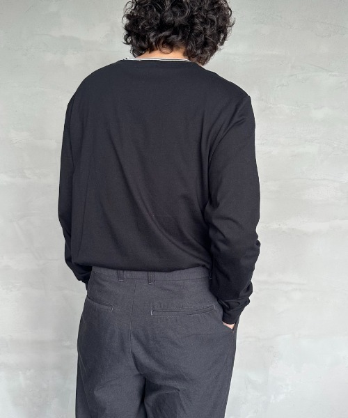 FRED PERRY/フレッドペリー] ツインティップライン ワンポイント