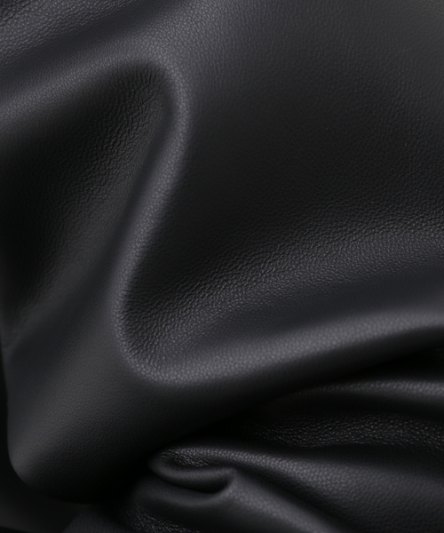 EDIFICE（エディフィス）の「【TEXTILE PAINT】シープレザーブルゾン（ブルゾン・メンズ・ブラック・MEDIUM/LARGE）」の20枚目の写真