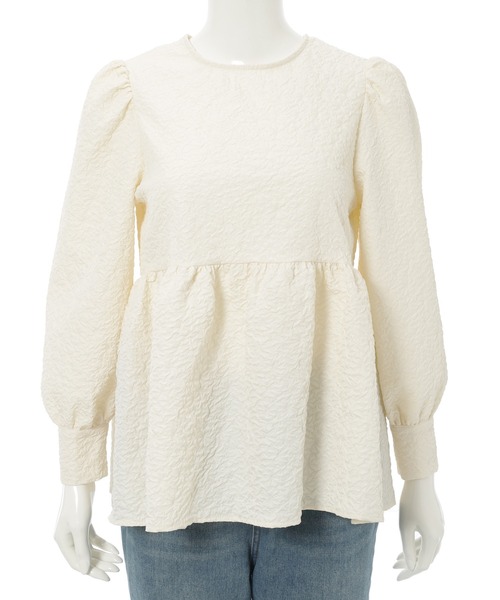 fifth（フィフス）の「長袖ブラウス（シャツ/ブラウス・レディース・アイボリー・M）」の12枚目の写真